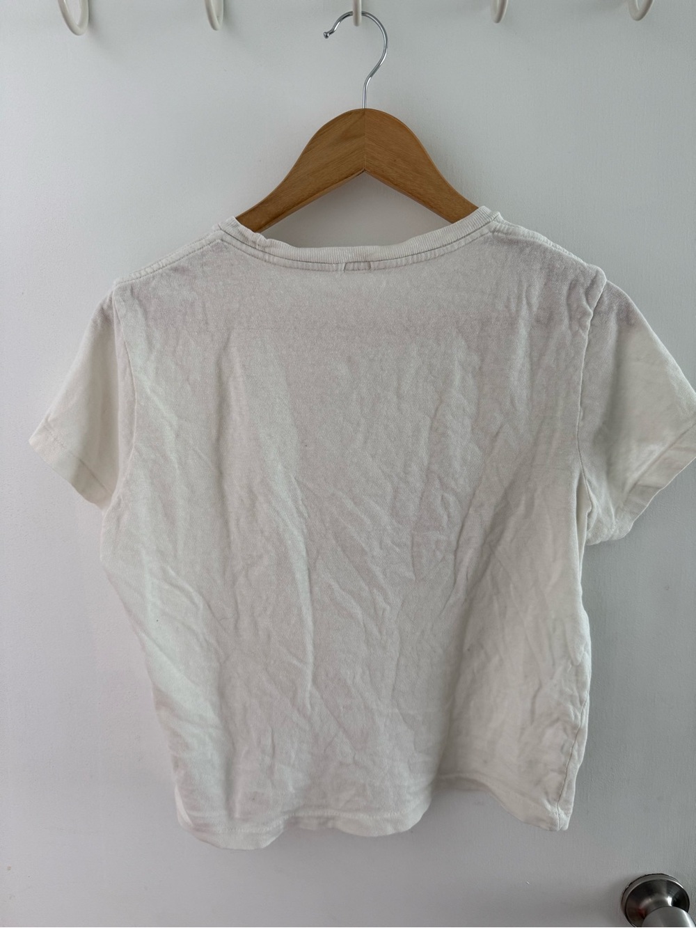 REDONE White Peanuts Franklin Graphic Tee Size Small - Picture 3 of 3